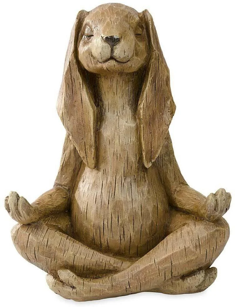 Bonsai Garden Fountain - Meditazione Zen scultura animale gesto buddista