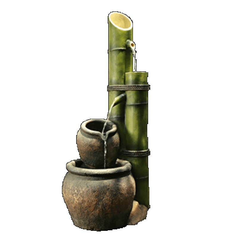 Bonsai Garden Fountain - Fontana a pavimento creativa per giardino,