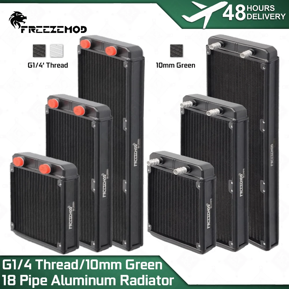 Bonsai Wire Aluminum - FREEZEMOD Radiatore in alluminio G1/4 Filettatura/10mm