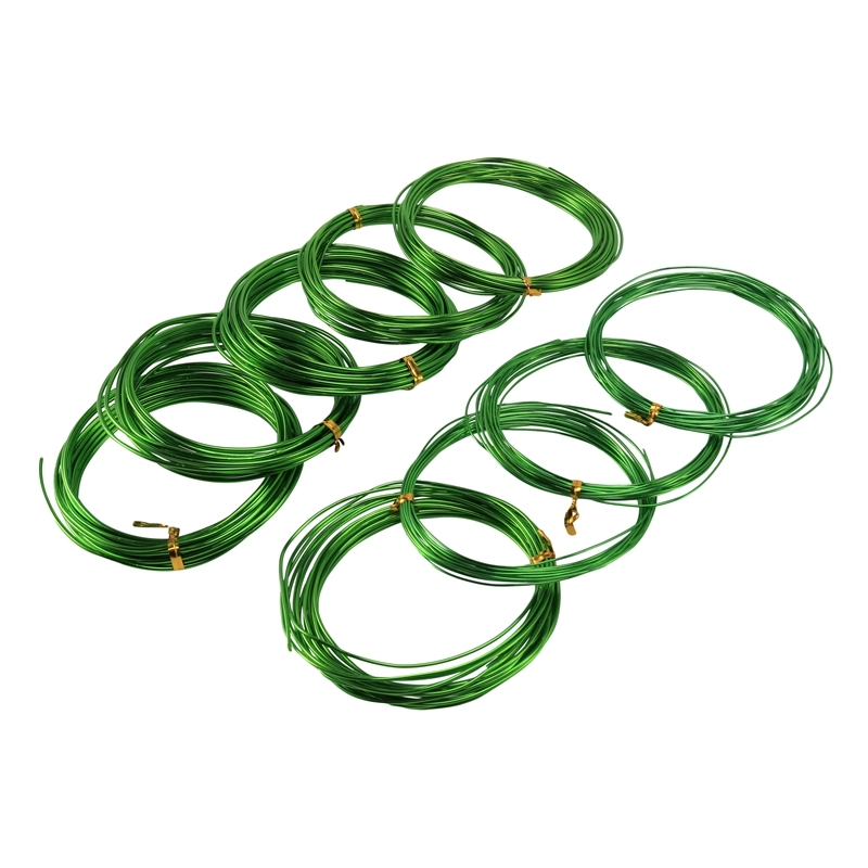 Bonsai Wire Aluminum - Filo per Bonsai da 9 rotoli