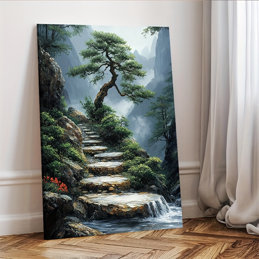 Opera d'arte su tela Zen Garde - Bonsai Vertical Garden recensione e prezzo