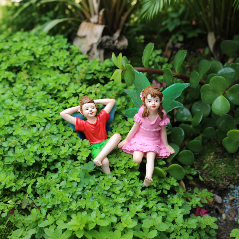 2 Pezzi Coppia di Fate Floreal - Up Bonsai Garden recensione e prezzo