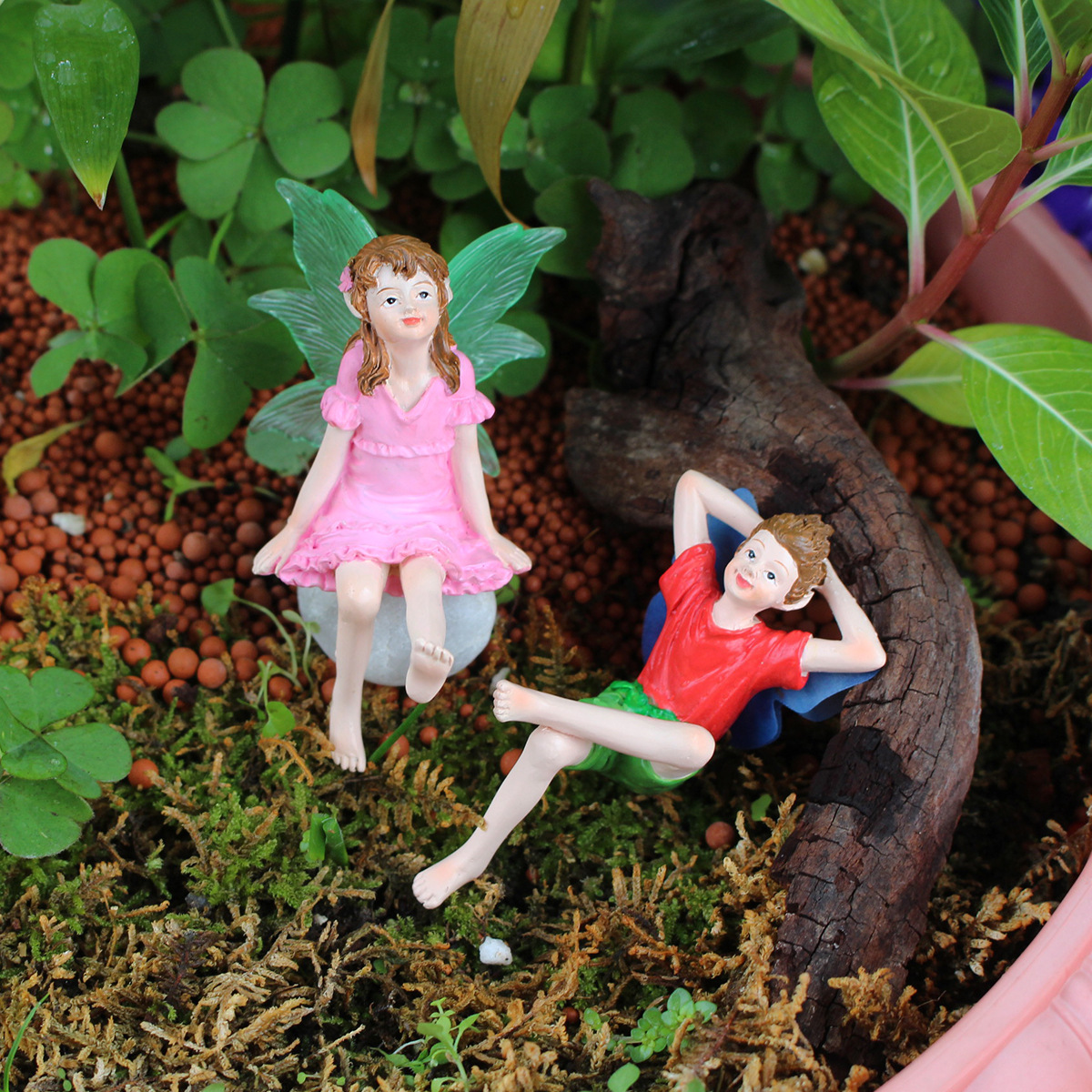 2 Pezzi Coppia di Fate Floreal - Up Bonsai Garden recensione e prezzo