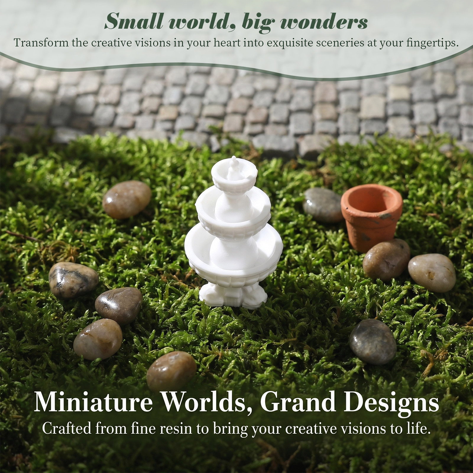 Mini Fontana in Plastica per M - Bonsai Garden Fountain recensione e prezzo