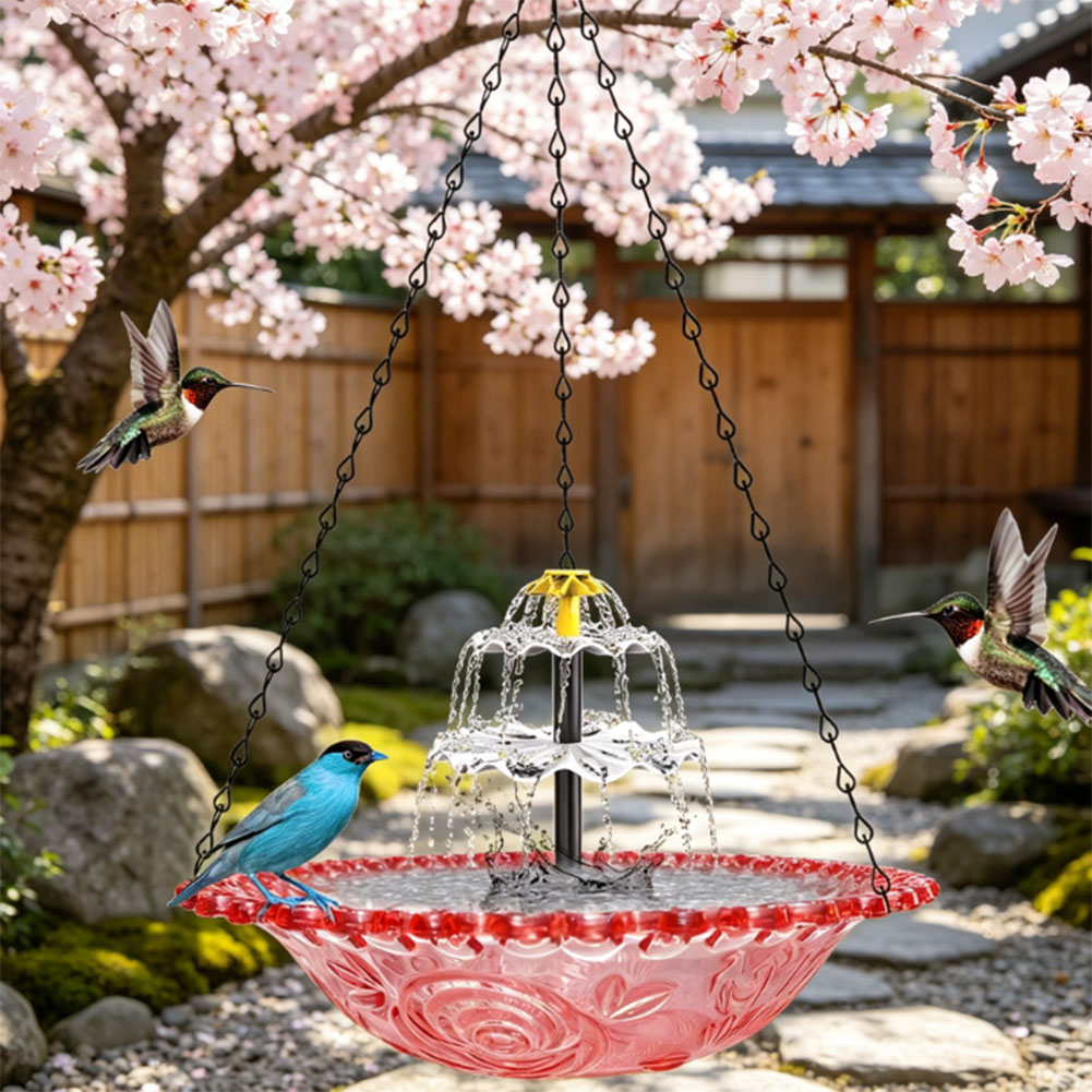 Vasca per Uccelli Solare Sospe - Bonsai Garden Fountain recensione e prezzo
