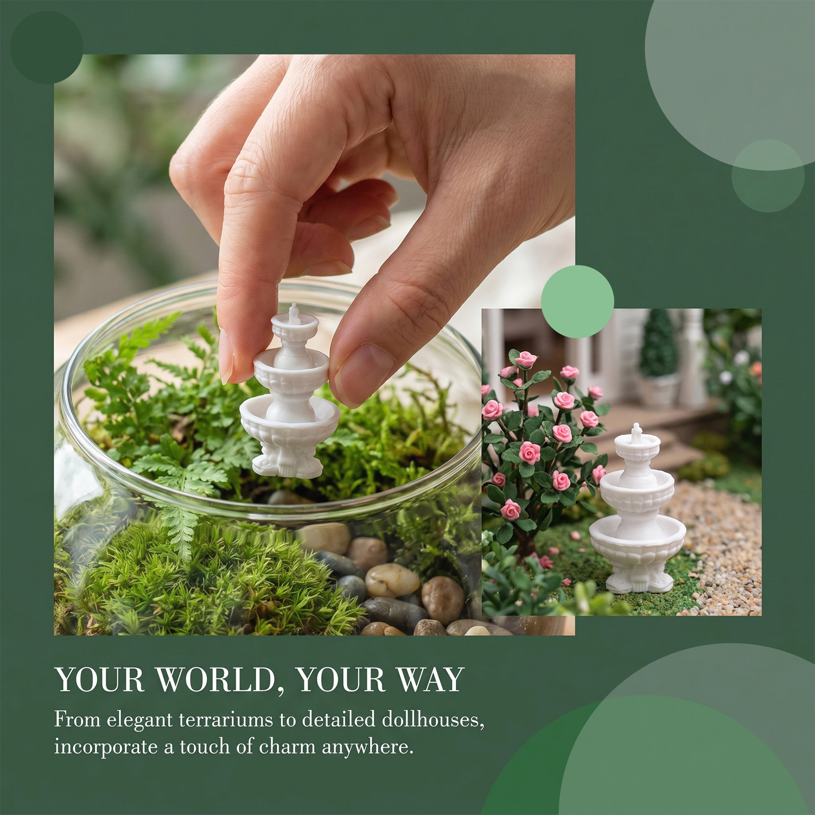 Fontana in Plastica per Micro  - Bonsai Garden Fountain recensione e prezzo